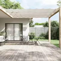 Vertikali markizė, baltos spalvos, 60x800cm, oksfordo audinys