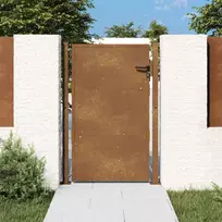 Sodo vartai, 100x125 cm, Corten plienas