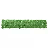 Balkono pertvara, 400x75cm, su žaliais lapais