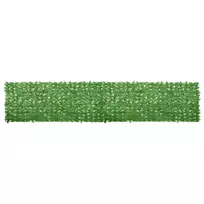 Balkono pertvara, 500x100cm, su žaliais lapais