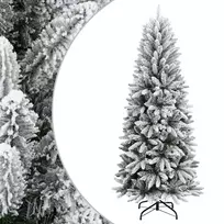 Dirbtinė Kalėdų eglutė su sniegu, 120cm, PVC ir PE