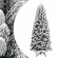 Dirbtinė Kalėdų eglutė su sniegu, 240cm, PVC ir PE