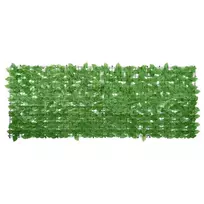 Balkono pertvara su žaliais lapais, 200x75cm