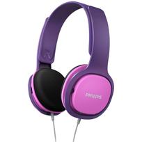 Philips SHK2000PK/00 pink wired headphones, 3.5 mm jack