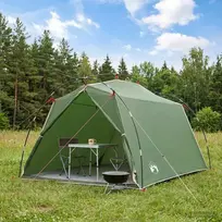Tunelinė palapinė Žalia 2 asmenims 185T Poliesteris su PU danga