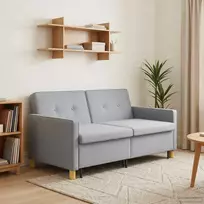 Ištraukiama sofa-lova Šviesiai žalia Audinys