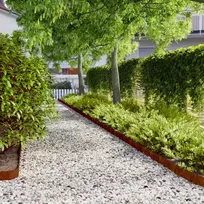 Vejos apvadai, 10vnt., 10x103cm, lankstus Corten plienas