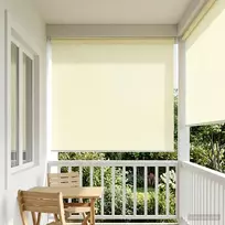 Lauko ritininė žaliuzė UV apsaugai Kreminė 200 x 140 cm