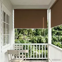 Lauko ritininė žaliuzė UV apsaugai Taupe 120 x 140 cm