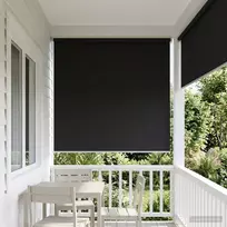 Lauko ritininė žaliuzė UV apsaugai Antracito 180 x 140 cm