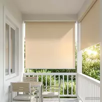Lauko ritininė žaliuzė UV apsaugai Smėlio 120 x 140 cm