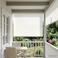Lauko ritininė žaliuzė UV apsaugai Balta 200 x 140 cm