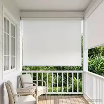 Lauko ritininė žaliuzė UV apsaugai Balta 60 x 230 cm