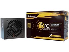 SEA SONIC ELECTRONICS Seasonic Core GX 850 Watt ATX 3.1 80+ GOLD Fully Modular Power Supply