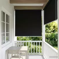 Lauko ritininė žaliuzė UV apsaugai Juoda 60 x 230 cm