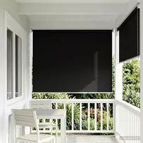 Lauko ritininė žaliuzė UV apsaugai Juoda 120 x 230 cm