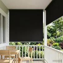 Lauko ritininė žaliuzė UV apsaugai Juoda 160 x 230 cm