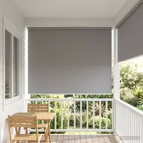 Lauko ritininė žaliuzė UV apsaugai Šviesiai pilka 160 x 140 cm