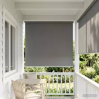 Lauko ritininė žaliuzė UV apsaugai Šviesiai pilka 60 x 230 cm