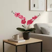Dirbtinė orchidėjų augalas Raudona 36 x 10 x 30 cm