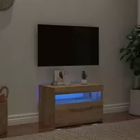 Televizoriaus spintelė su LED, artisano, 60x35x40cm, mediena