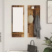 Prikabinamas paltas su lentyna Senas medis 70 x 10 x 90 cm