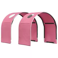Lovos tunelis 2 pcs Rožinė 211 x 52,5 x 2 cm Poliesteris