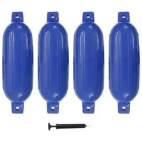 Valties bortų apsaugos, 4vnt., mėlynos, 58,5x16,5cm, PVC