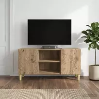 Televizoriaus spintelė 102 x 34,5 x 50 cm Artisano ąžuolo