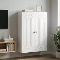 Prie sienos montuojama spinta Itin blizgi balta