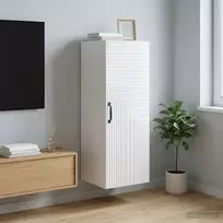 Prie sienos montuojama spinta Itin blizgi balta