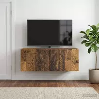 Sieninė TV spintelė 59,5 x 41 x 30 cm Sendintos medienos