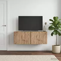 Sieninė TV spintelė 59,5 x 41 x 30 cm Artisano ąžuolo
