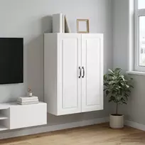 Prie sienos montuojama spinta Itin blizgi balta