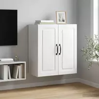 Prie sienos montuojama spinta Itin blizgi balta 59 x 31 x 60 cm