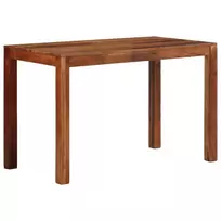 Valgomojo stalas 120x60x76 cm Akacijos masyvo