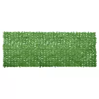 Balkono pertvara, 400x150cm, su žaliais lapais