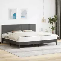 Lovos rėmas Tamsiai pilka 180 x 200 cm Kordūrinis audinys