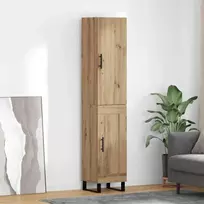 Aukštas spintelė Amatininkų ąžuolas 34,5 x 34 x 180 cm