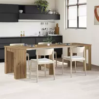 Valgomojo stalas 240 x 85 x 75 cm Apdirbta mediena