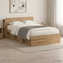 Lovos rėmas su saugojimu Artisano ąžuolo 120 x 200 cm