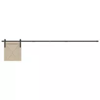 stumdomų spintelių durų komplektas 244 cm anglinis plienas