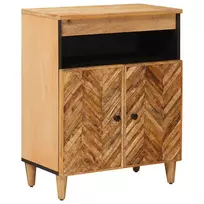 Saugojimo spintos Ruda 60 x 33,5 x 75 cm Kietas mango medis