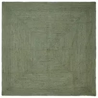 Zoninės kiliminės dangos Alyvuogių žalia 200 x 200 cm Džiutas