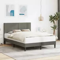 Lovos rėmas Šviesiai pilka 160 x 200 cm Kordūrinis audinys