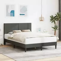 Lovos rėmas Tamsiai pilka 160 x 200 cm Kordūrinis audinys