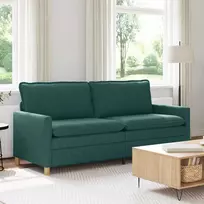 Sofa Tamsiai žalia 196 x 81 x 87,5 cm Audinys