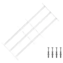 Langų saugos grotelės su 3 skersinėmis 63-114 cm