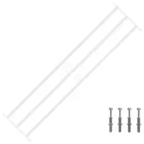 Langų saugos grotelės su 3 skersinėmis 93-174 cm