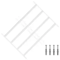 Saugumo grotelės langams su 4 kryžmėmis 3 pcs 43-74 cm